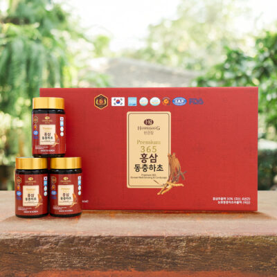 Chiết xuất Hồng sâm Hàn Quốc & Đông trùng Hạ thảo 365