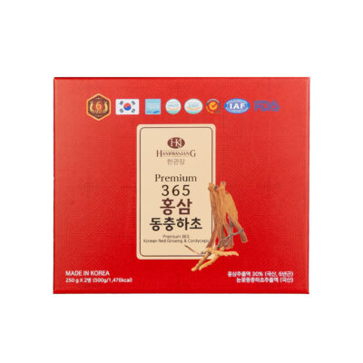Chiết Xuất Hồng Sâm Hàn Quốc & Đông Trùng Hạ Thảo 365